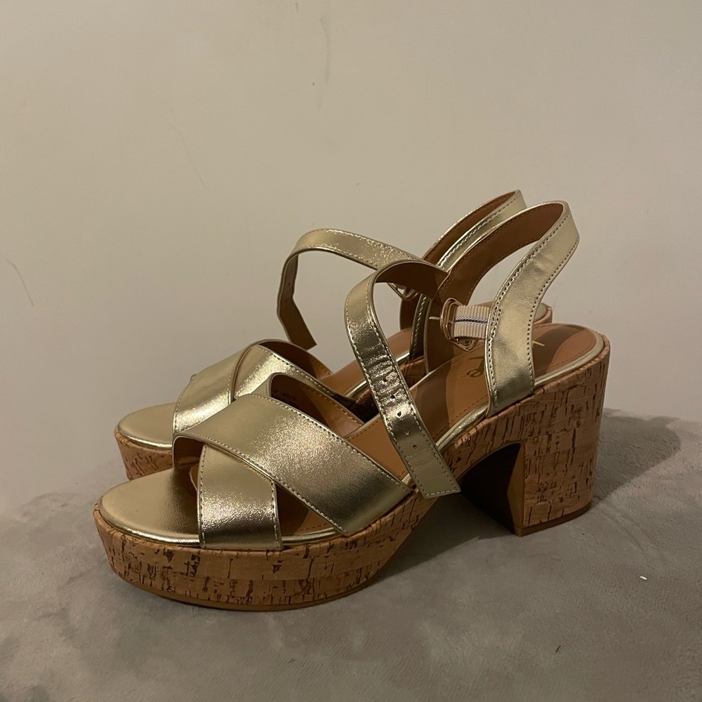 Metallic Heels